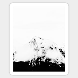 Mountains print, Nature, Landscape, Scandinavian, Nordic, Fashion print, Scandinavian art, Modern art, Wall art, Print, Minimalistic, Modern Sticker